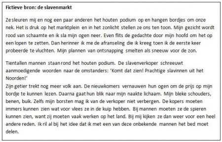 B1: fictie slavenmarkt
